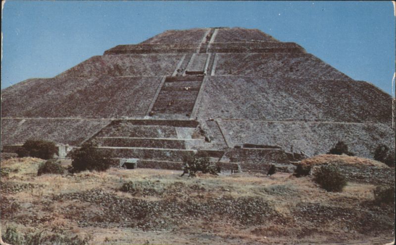Pyramid of the Sun, Teotihuacan, Mexico San Juan