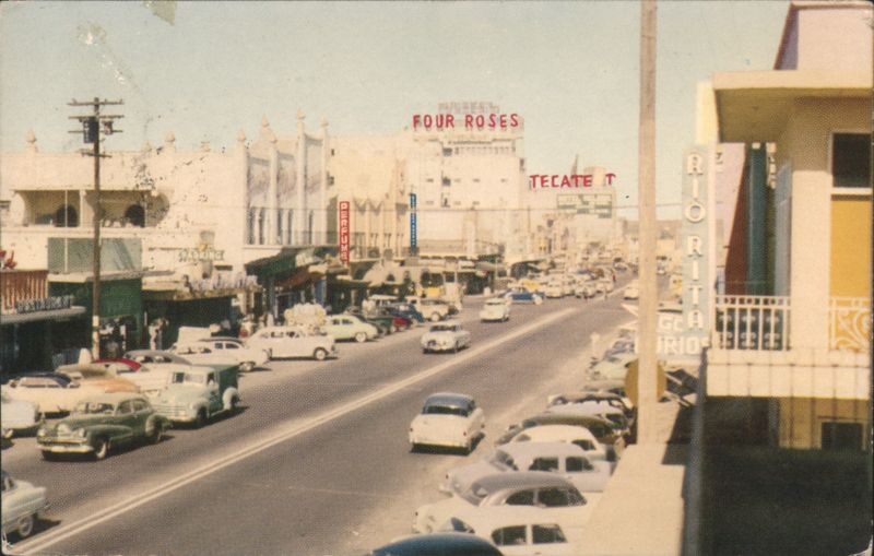 Main Street Avenida Revolucion Tijuana Mexico