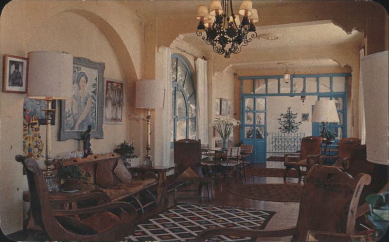 Living Room, Hotel Santa Prisca, Taxco, Mexico GRO