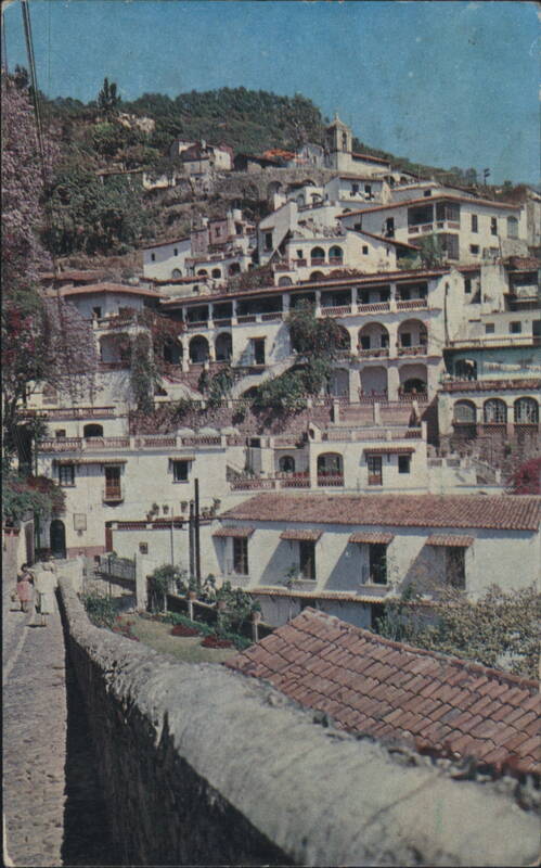 Typical Street, Taxco, Mexico