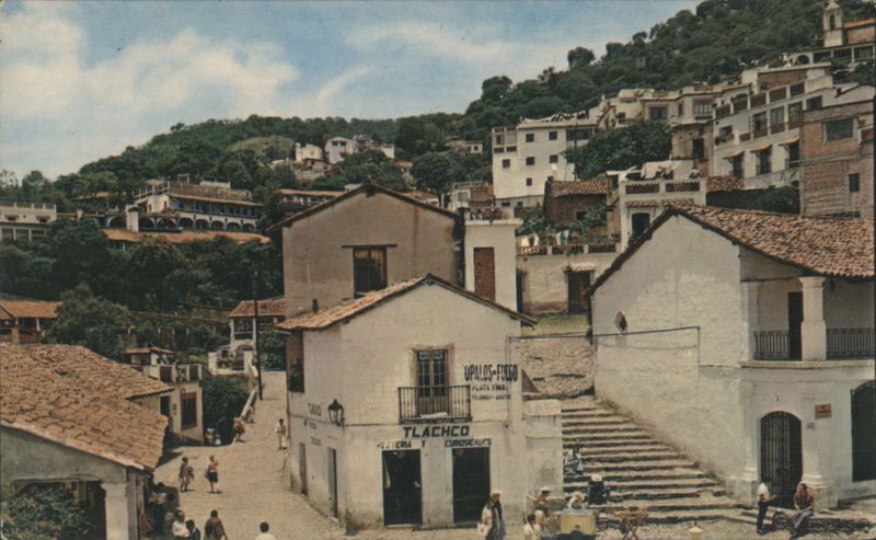 Panoramic View of Taxco, Mexico GRO. E. FISCHGRUND