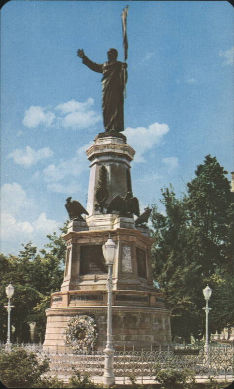 Monument to Hidalgo in Dolores Hidalgo, Mexico