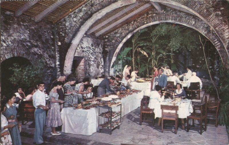 Hacienda Vista Hermosa Dining Area, Tequesquilengo Missouri Mexico