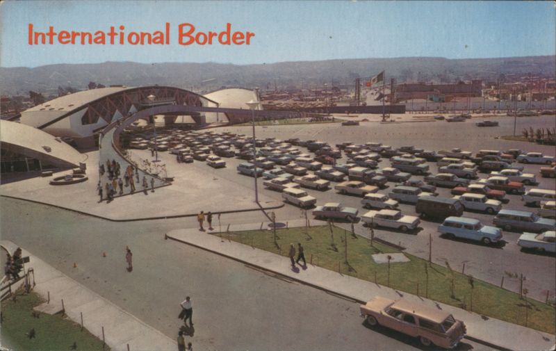 International Border at Tijuana, Mexico