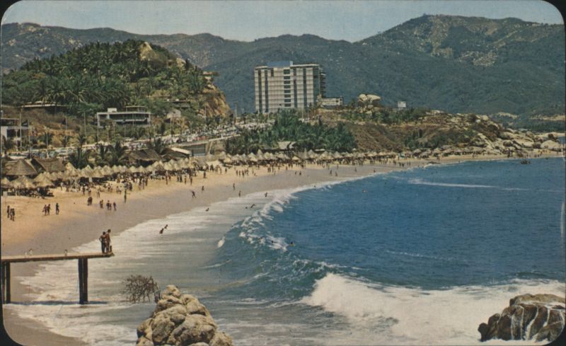 Condesa Beach and Hotel Presidente, Acapulco Mexico