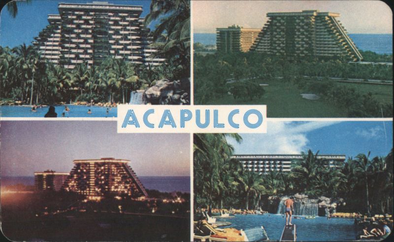 Acapulco Princess Hotel Views, Acapulco Mexico Narciso Hernandez R.R.