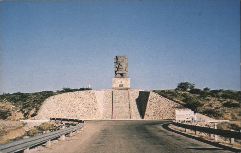 Tlaloc God of Rain Statue, Amistad Dam, Mexico