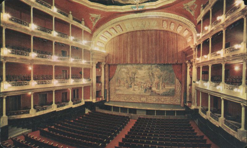 Degollado Theatre Interior, Guadalajara, Mexico