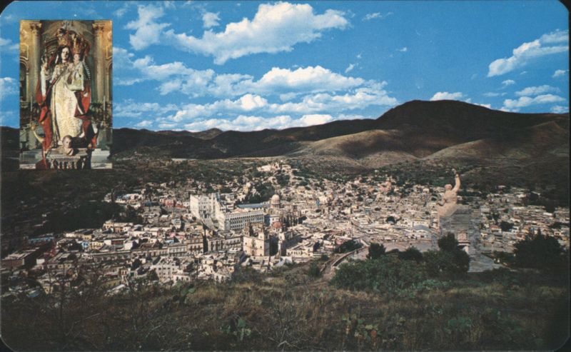 Virgin of Guanajuato & Panoramic City View, Mexico