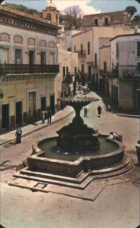 Fountain of the Baratillo, Guanajuato, Mexico