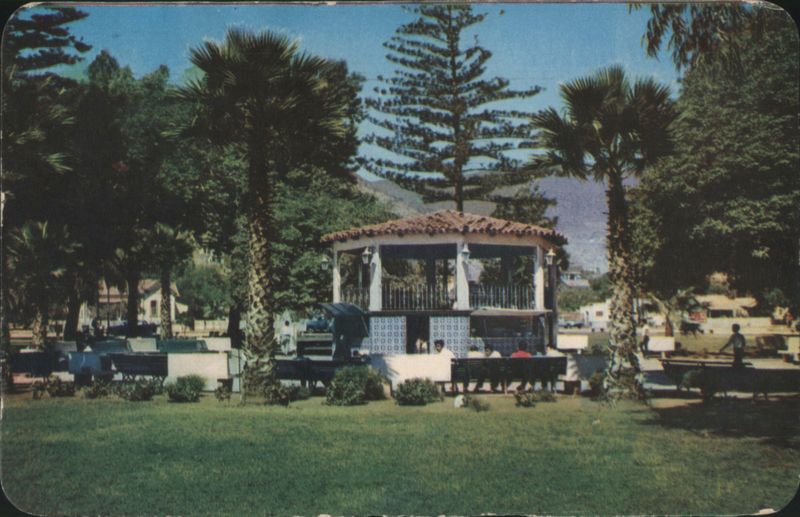 Kiosco and Park, Ensenada, Mexico