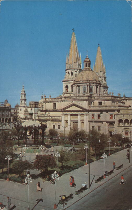 Guadalajara Cathedral and Plaza de Armas, Mexico Otto Done
