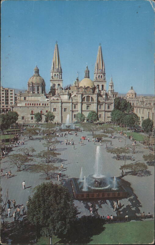 Guadalajara Cathedral & Plaza de la Liberación, Mexico