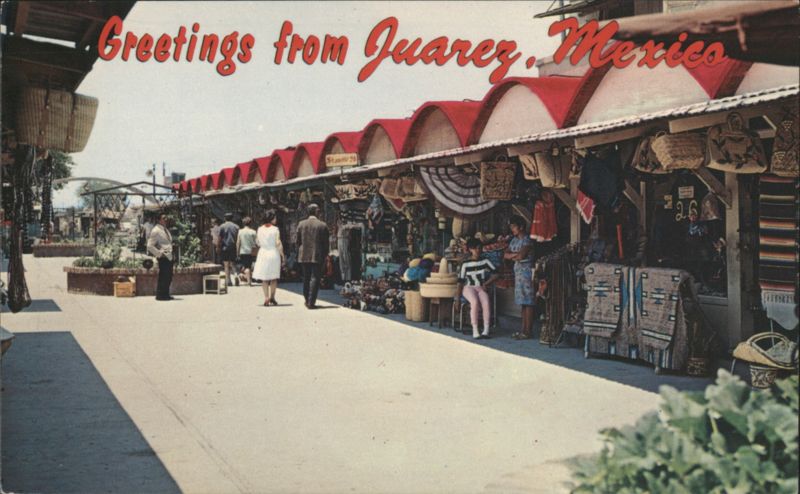 Juarez, Mexico Street Shops Dick Kent