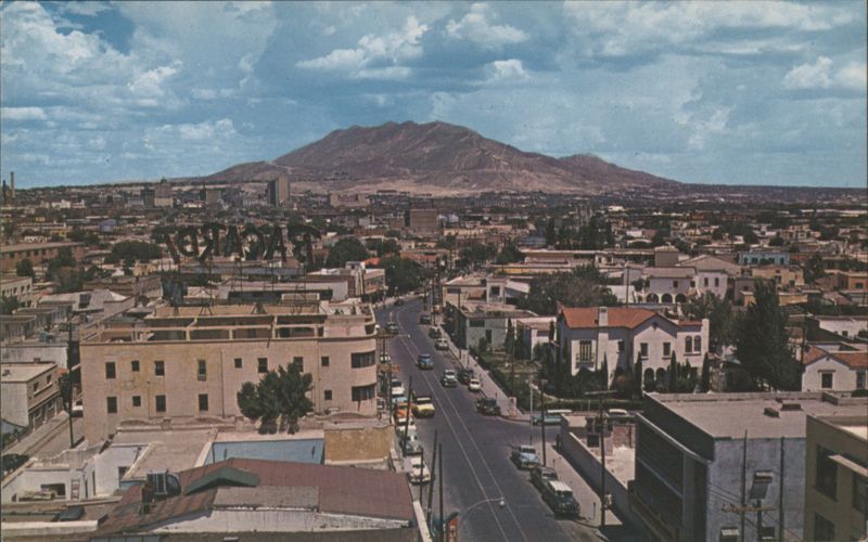 Av. Lerdo Norte, Ciudad Juárez with El Paso Texas Mexico