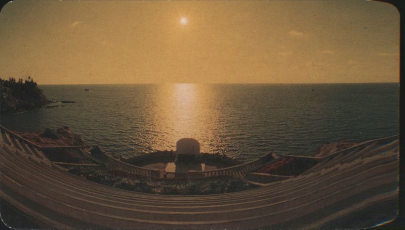 Outdoor Auditorium, Acapulco, Mexico at Sunset México