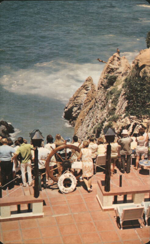 Acapulco Cliff Divers at El Mirador Hotel Mexico