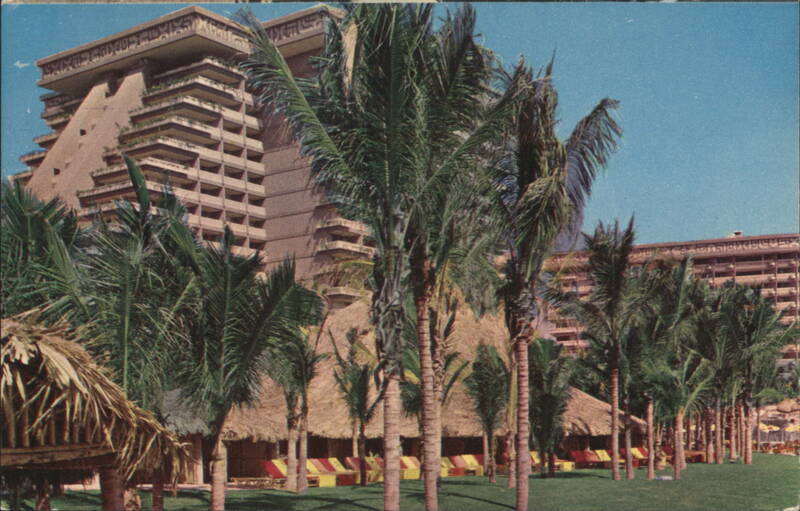 Princess Hotel Pyramid Building, Acapulco Mexico