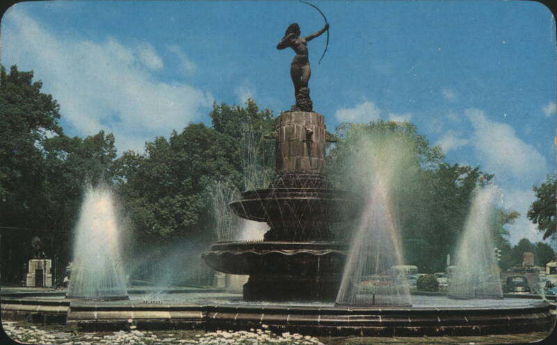Fountain of Diana the Huntress, Mexico City Mark Turok