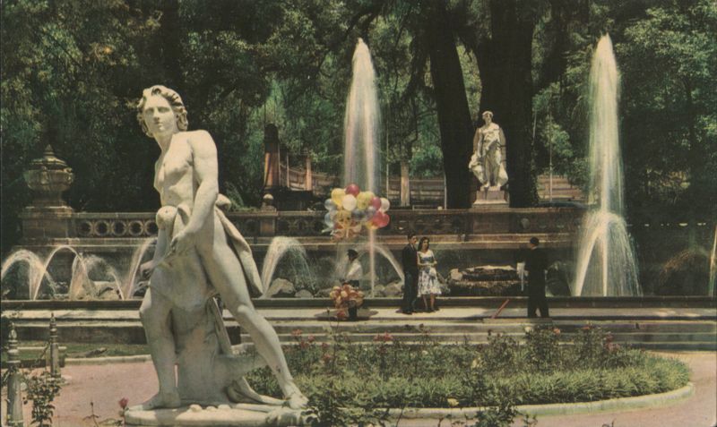 Monumental Fountain, Chapultepec Park, Mexico City