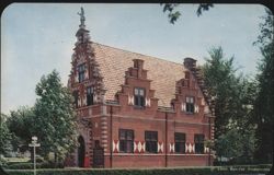 Zwaanendael Museum, Lewis, DE Postcard