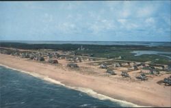 Aerial View Fenwick Island DE Lighthouse Beach Homes Postcard