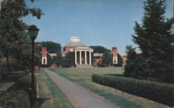 Memorial Library, University of Delaware, Newark Postcard