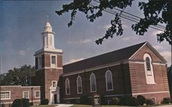 Calvary Methodist Church, Milford, Delaware Postcard