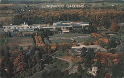 Longwood Gardens Aerial View, Kennett Square, PA Postcard