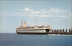 Lewes-Cape May Ferry, Delaware Postcard