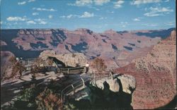 Grand Canyon National Park, Arizona - Mather Point Lookout Postcard