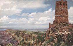 Watchtower at Desert View, Grand Canyon National Park Postcard