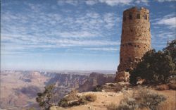 Watch Tower, Grand Canyon Desert View, Arizona Postcard