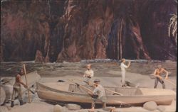 Grand Canyon Powell Expedition Diorama, Visitor Center Postcard