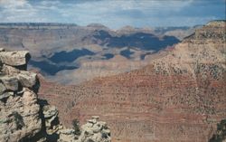 Grand Canyon National Park, View from Mather Point Postcard