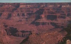 Grand View from Hotel El Tovar, Grand Canyon Postcard