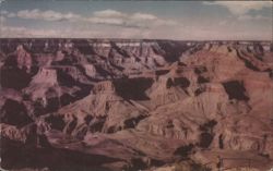 Grand Canyon, Arizona - South Rim View Postcard