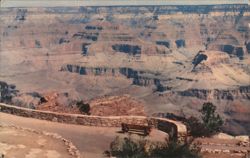 Grand Canyon of Arizona from Verkamp's, Grand Canyon Village Postcard