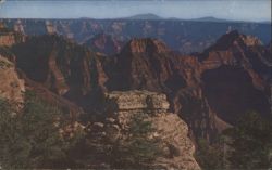 Bright Angel Point, Grand Canyon National Park, Arizona Postcard