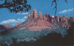 Oak Creek Canyon Red Rock Pinnacles, Arizona Postcard