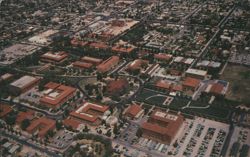 Aerial View of University of Arizona, Tucson Postcard