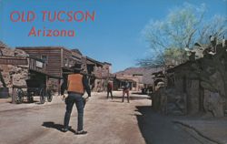 Old Tucson, Arizona - Western Town Gunfight Reenactment Postcard