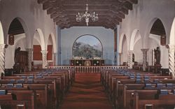 St. Philip's in the Hills Episcopal Church Sanctuary, Tucson Postcard