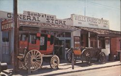 Tombstone General Store & Wells Fargo Office, Arizona Postcard
