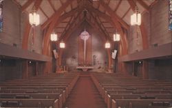 Shepherd of the Desert Lutheran Church Interior, Sun City Postcard
