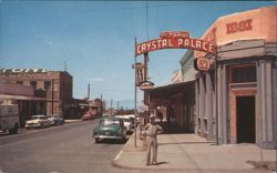 The Famous Crystal Palace Saloon, Tombstone, Arizona Postcard