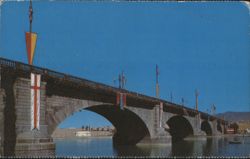 London Bridge, Lake Havasu City, Arizona Postcard