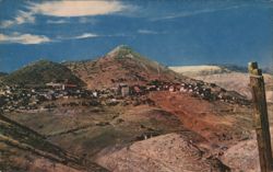 Jerome Ghost City Arizona Mining Camp Mountain View Postcard