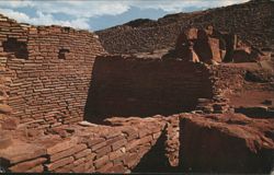 Wupatki National Monument Ancient Pueblo Ruins Postcard
