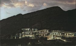 Skyline Country Club at Night, Tucson, Arizona Postcard